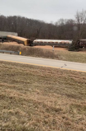 Breaking News Train Derailment At U S 23 And S R 23 At Lucasville