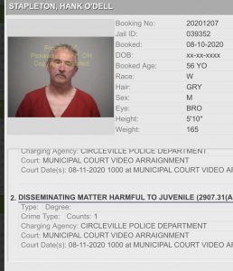 accused homeless stapleton crimes assaults circleville