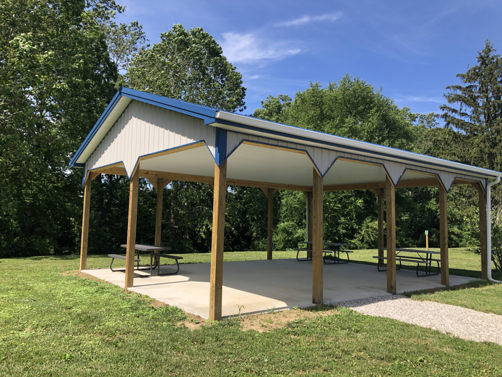 Pickaway Parks with Cooperation of YMCA and OCU Build Shelter Houses on