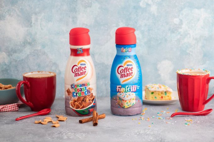 Coffee-Mate Revels new Flavors Cinnamon Toast Crunch and Funfetti ...