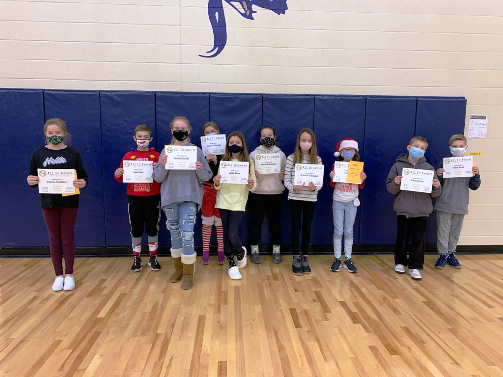 Teays Valley East Middle School Students of the Quarter Scioto Post