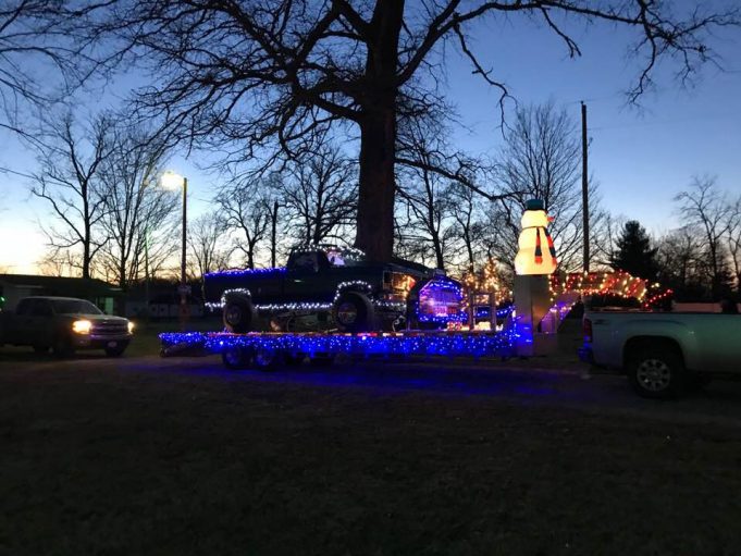 Christmas vacation outdoor decoration