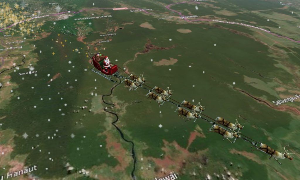 NORAD The Santa Tracker is Live Tracking Santa Today - Scioto Post