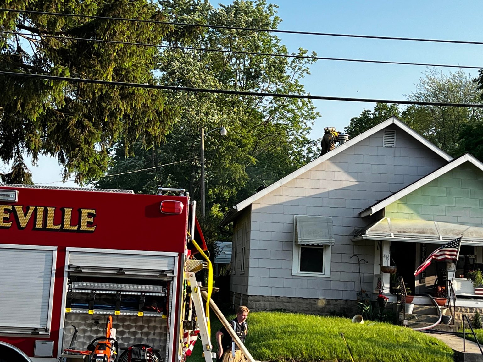 Circleville Fire Department Saves Cat from Structure Fire - Scioto Post