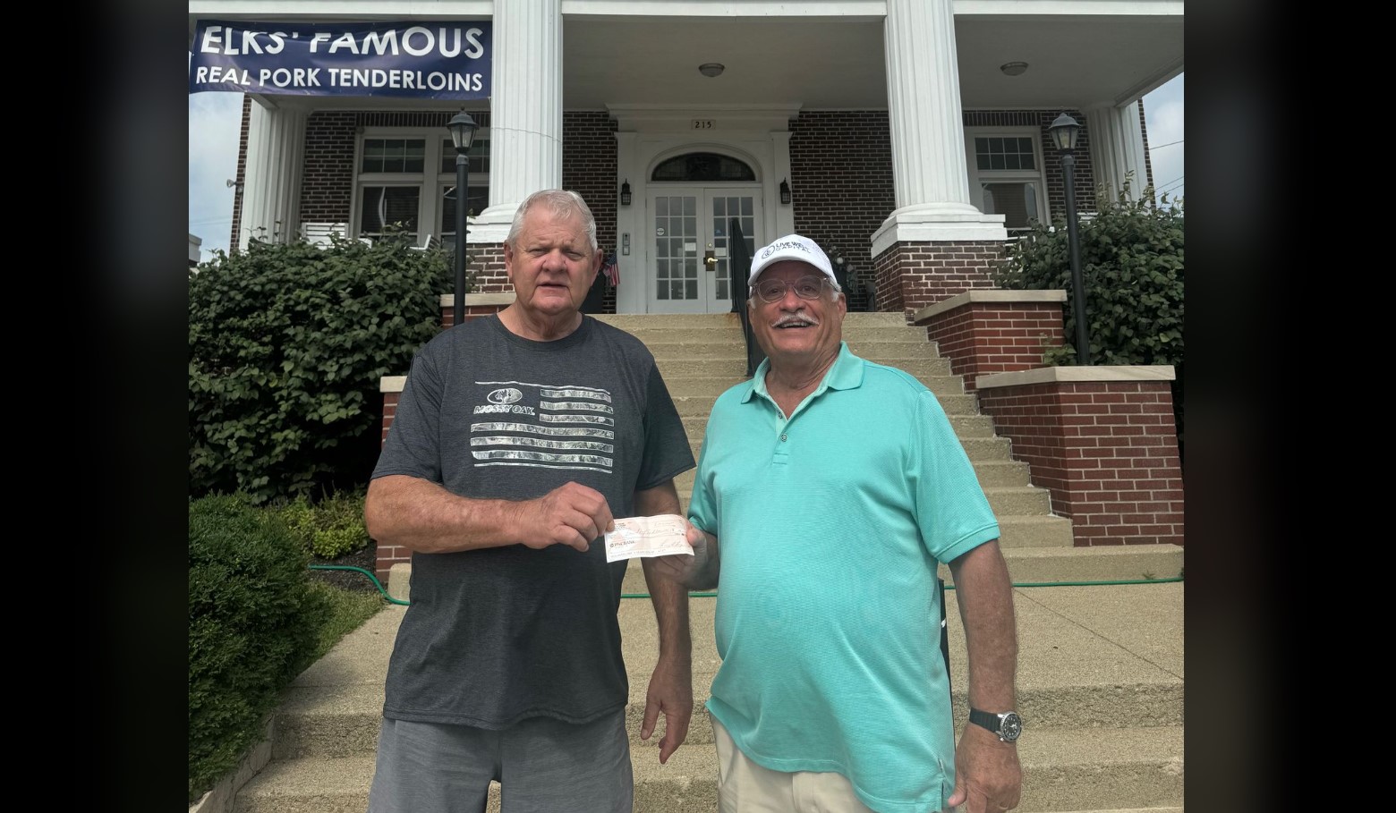 Circleville Elks Lodge donates ,500 to support renovation of Ted Lewis Park